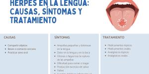 Herpes en la lengua: causas, síntomas y tratamiento