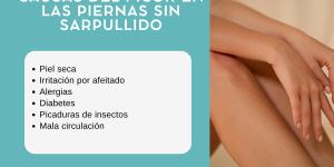 Picor en las piernas sin sarpullido: causas