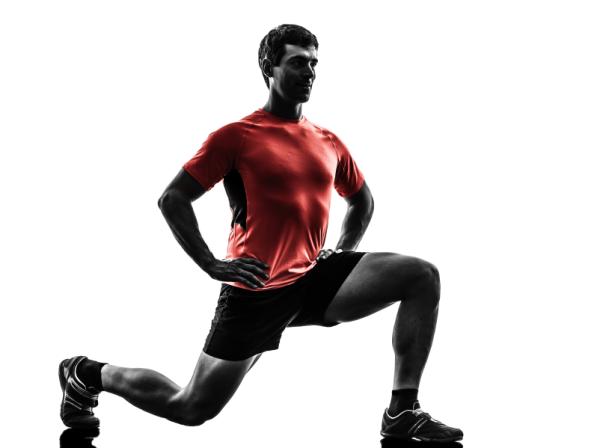 Ejercicios para la tendinitis de rodilla - Zancadas o lunges