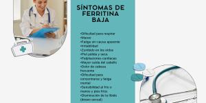 Ferritina baja: síntomas y tratamiento