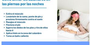 Calambres en las piernas por la noche: causas y cómo evitarlos