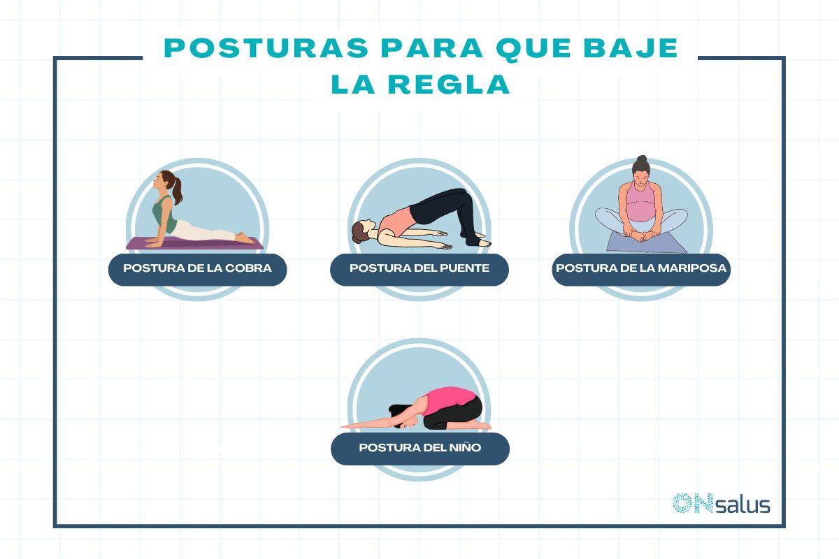Posturas para que baje la regla: guía práctica para estimular el flujo menstrual