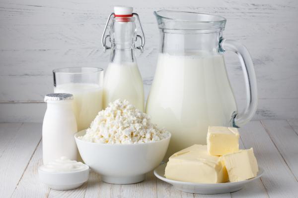 Alimentos que producen estreñimiento - Productos lácteos