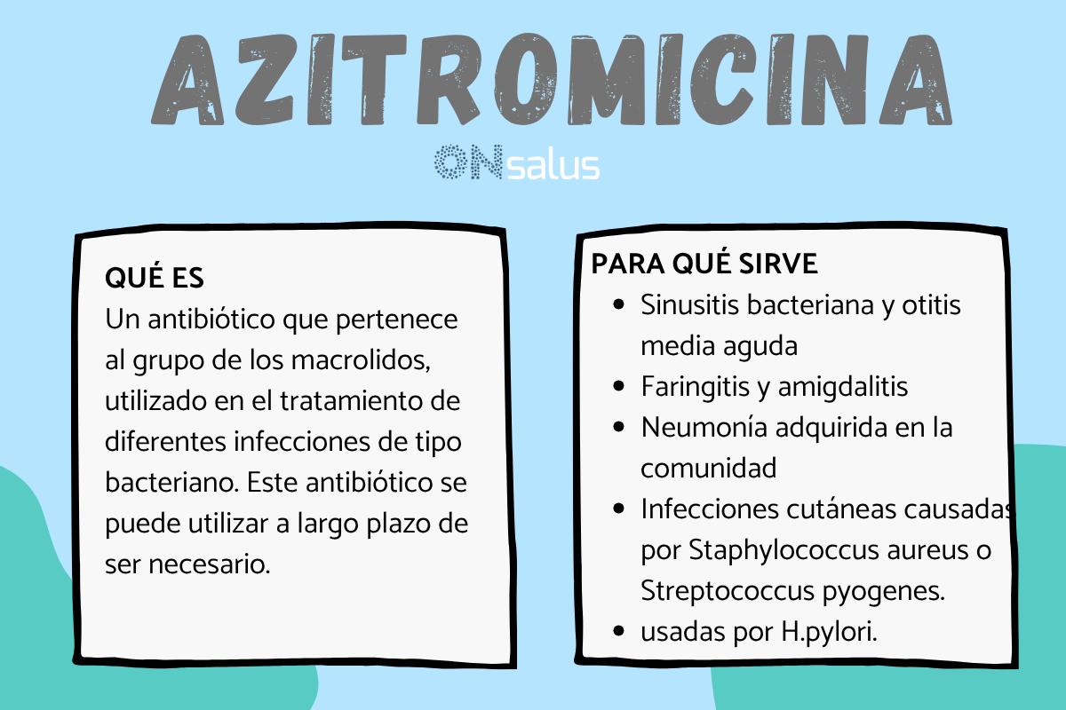 Azitromicina: para qué sirve, dosis y contraindicaciones