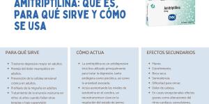 Amitriptilina: qué es, para qué sirve y cómo se usa correctamente