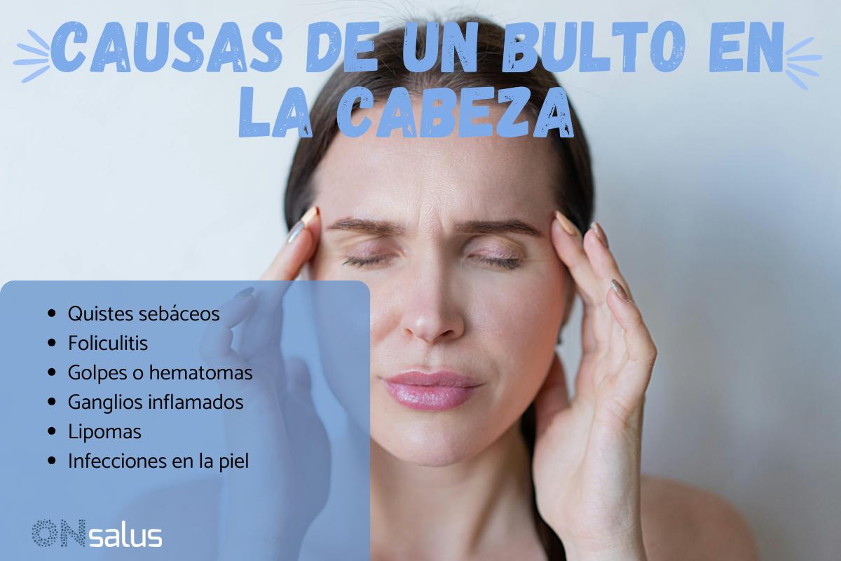 Bulto en el cuero cabelludo: por qué aparece