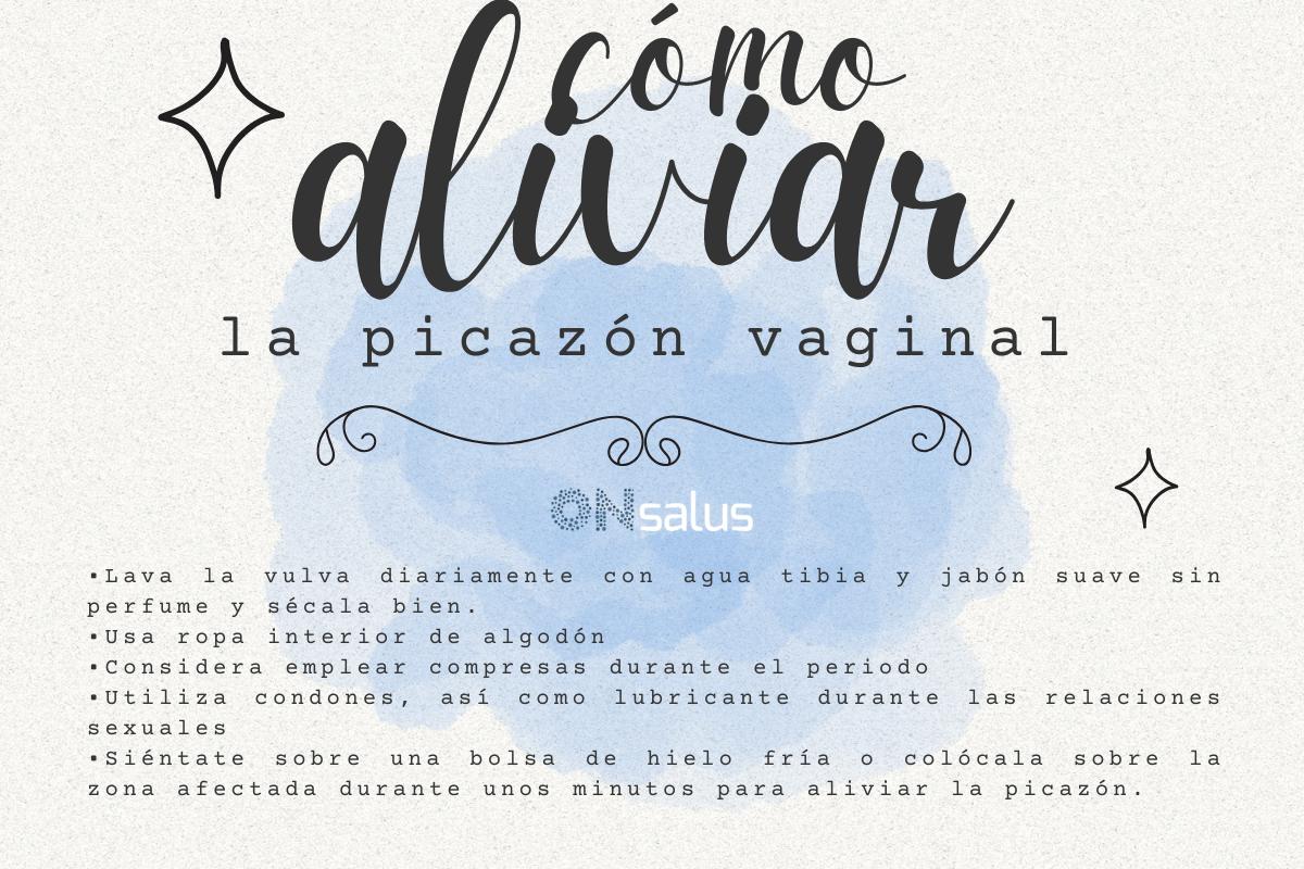 Picazón en los labios vaginales sin flujo