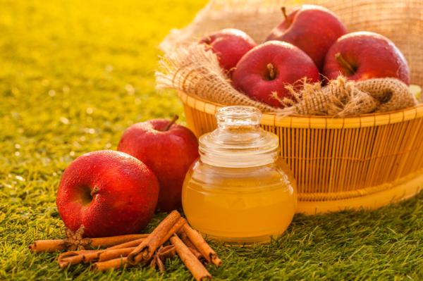 Remedios caseros para la piel grasa y con granos - Vinagre de manzana, elimina el exceso de grasa en la cara