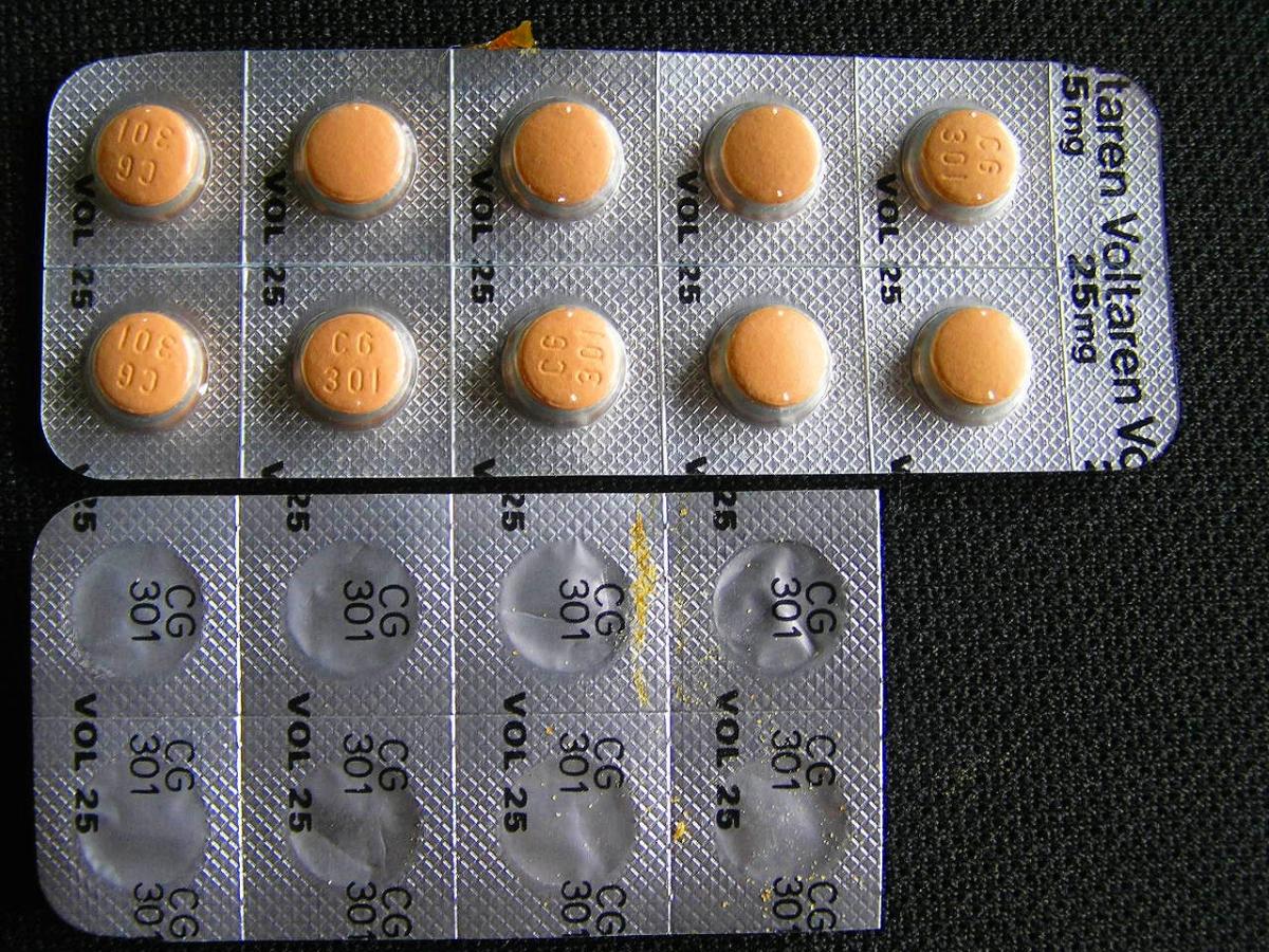 ¿Se puede tomar Voltarén e ibuprofeno?