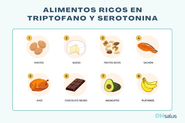 Alimentos ricos en triptófano y serotonina para mejorar el ánimo y la salud mental