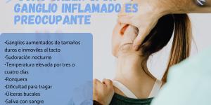 Ganglio inflamado en el cuello sin dolor: causas comunes