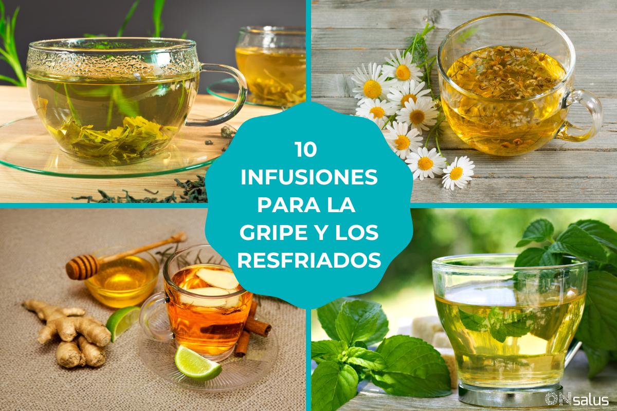 Infusiones para la gripe y los resfriados