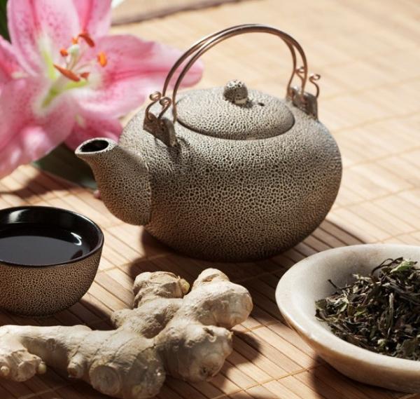 Perder peso con jengibre - Jengibre y té verde