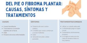 Bulto interno en la planta del pie o fibroma plantar: causas, síntomas y tratamientos