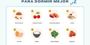 Alimentos ricos en melatonina para dormir mejor