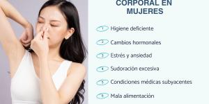 Mal olor corporal en mujeres: causas, tratamiento y cuidados