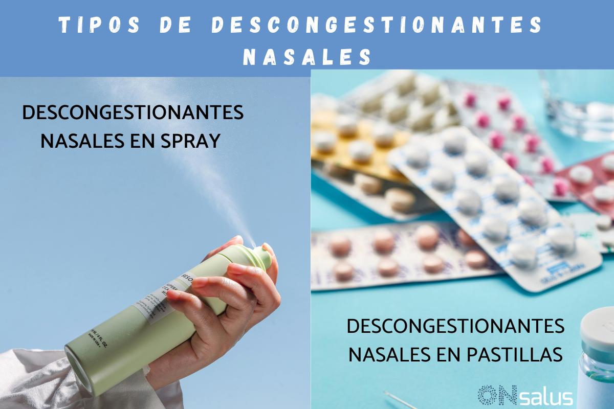 Tipos de descongestionantes nasales: cuándo usarlos y cuál elegir según los síntomas