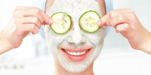 Mascarilla de pepino casera para el acné
