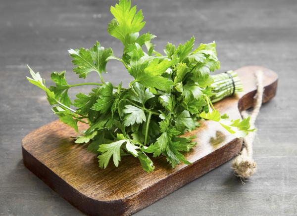 Alimentos que aumentan la testosterona - 1. Perejil