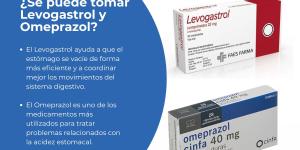 ¿Se puede tomar Levogastrol y Omeprazol?