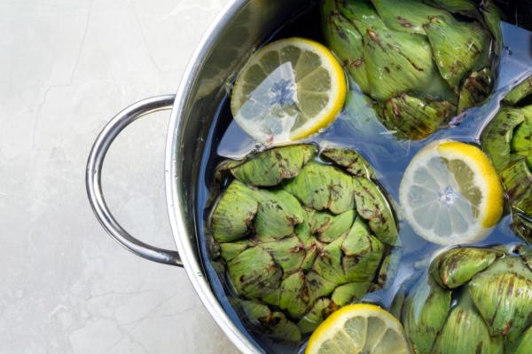 Infusiones para bajar el colesterol - Infusión de alcachofa