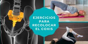 Ejercicios para recolocar el coxis