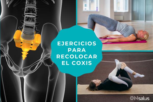 Ejercicios para recolocar el coxis