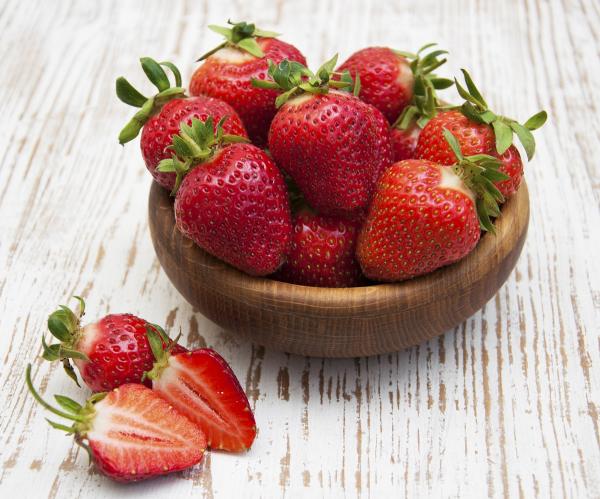 Alimentos ricos en yodo - Lista completa - Fresas